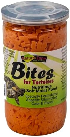 Nature Zone Snz54661 Melon Flavored Total Bites Soft Moist Food For Tortoise, 9-Ounce by NatureZone