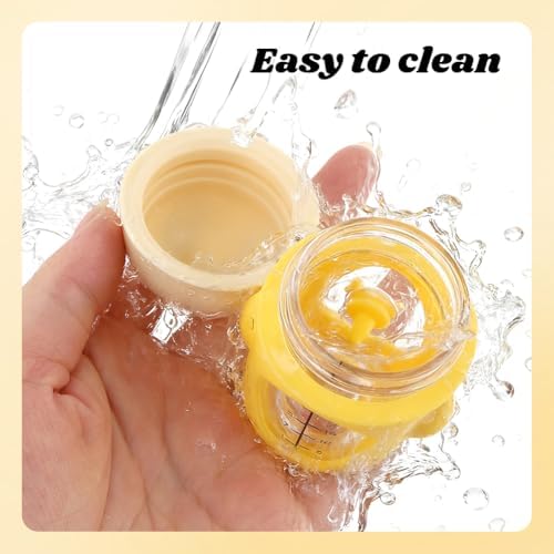 20ml Pet Feeder Bottle Puppy Bottles for Nursing Animal Feeding Bottles Kitten Bottle for Nursing Dog Cat Milk Feeding Bottl e (Color:Yellow) - Image 7