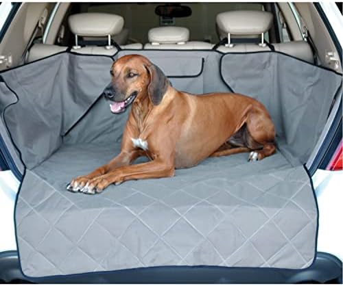 K&H Pet Products Quilted Cargo Cover Gray Standard/Mid-Size Vehicle 54 Inches by KHPetProducts