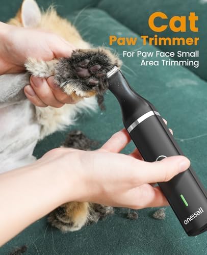 oneisall Cat Clippers and Paw Trimmer 3 in 1 Cat Grooming Kit - Image 5