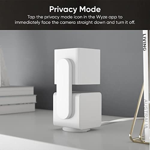 WYZE Cam Pan v3 Indoor/Outdoor IP65-Rated 1080p Pan/Tilt/Zoom Wi-Fi Smart Home Security Camera with Color Night Vision, 2-Way Audio, Compatible with Alexa & Google Assistant, White, 2-Pack - Image 5