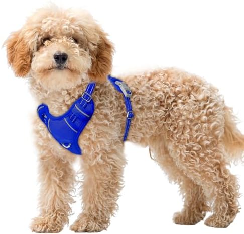 BARKBAY Dog Harness for Small Sized Dog No Pull Dog Vest ID Tag Pocket by BARKBAY