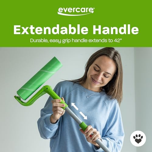 Evercare Easy-Store Mega 25 Layer Extended Handle Pet Lint Roller - Image 6