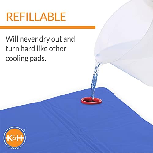 K&H Dog Cooling Mat, Coolin' Pet Pad - Medium 20x15in Chill Blue - Image 6