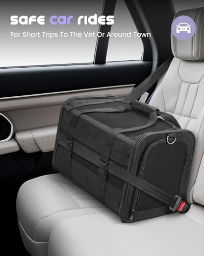 MIDOG Cat Carrier Soft for Small-Medium Cats Up to 25lbs - Image 5