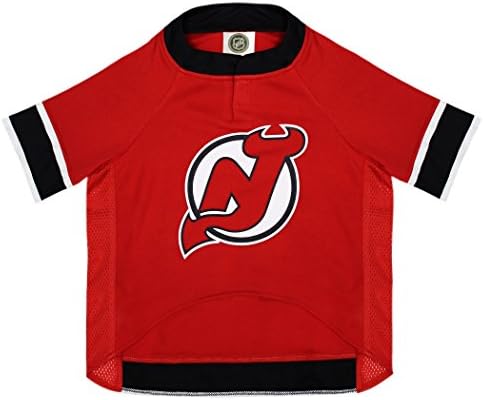 Pets First NHL New Jersey Devils Jersey for Dogs & Cats, Small. - Let Your Pet Be A Real NHL Fan! - Image 2