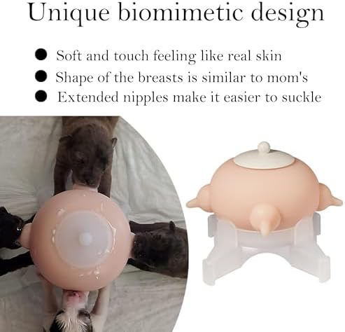 Doggiema Puppy Milk Feeder Nipple Puppy Bottle Puppy's Feeder - Image 3
