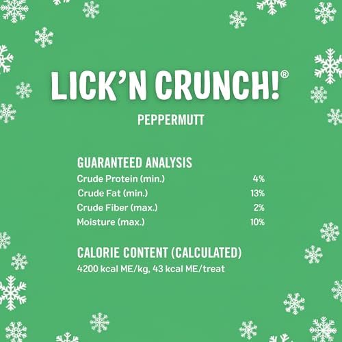 Three Bakery Peppermutt Lick'n Crunch! Sandwich - Minty Winter Edition Treats, Birthday, Drool-Worthy Puppy for Special Occasions - Image 6