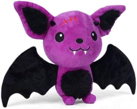 Blnboimrun Halloween Dog Toys for Aggressive Chewers, Squeaky Plush Bat with Crinkle Paper, Durable Interactive Chew Toys for Small, Medium & Large Dogs, Indoor Outdoor Play Pet Gift by PET+FUN+FROM+BLNBOIMRUN.