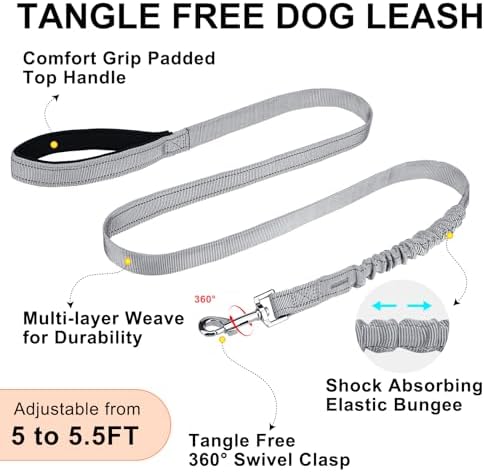 BEAUTYZOO Dog Harness Medium Sized and Leash Set, No Pull Step in Pet Vest - Image 2
