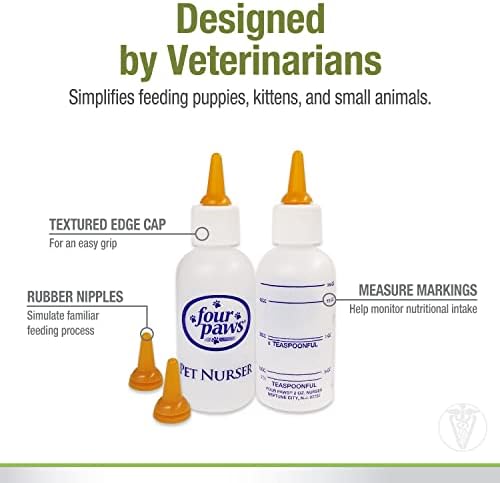Four Paws Healthy Promise Pet Nurser Bottles One Size (Pack of 2) - Image 2