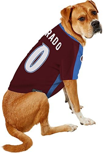 NHL Colorado Avalanche Jersey for Dogs & Cats, Medium. - Let Your Pet Be A Real NHL Fan! - Image 5