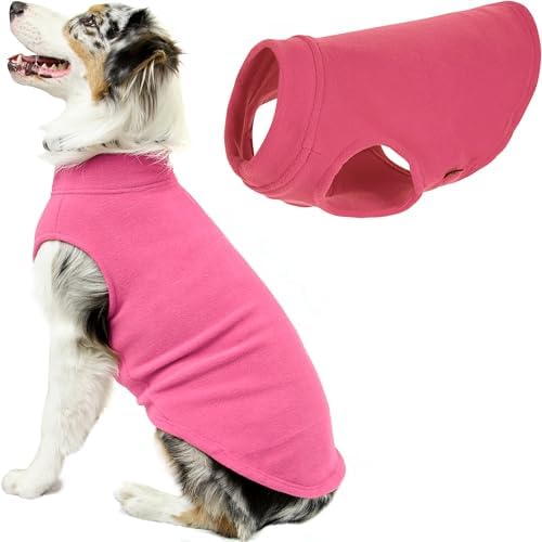 Gooby Stretch Fleece Vest Dog Sweater, Pink, 3X-Large by Gooby
