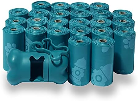 Best Pet Supplies Poop Bags for Dogs - Turquoise, 360 Count by BestPetSuppliesLLC