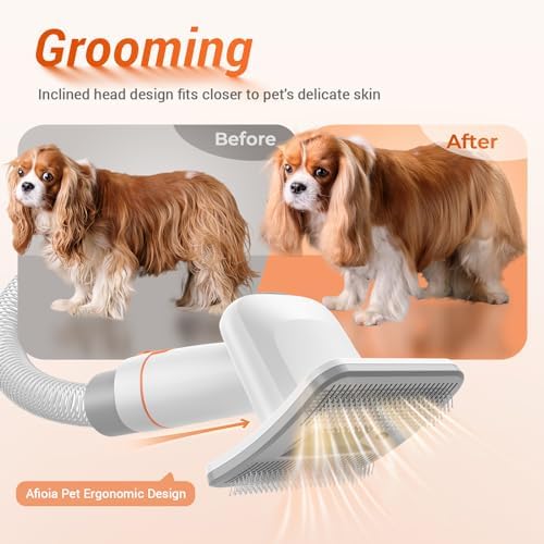 Afloia Dog Brush Vacuum Attachment for Dogs and Cats - Image 5