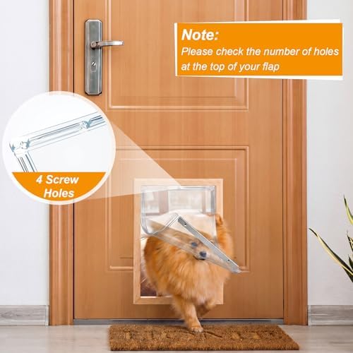 Landical 7" x 11.25" Dog Door Replacement Flaps - Image 4