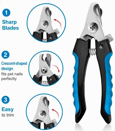 Dog Brush for Shedding,Deshedding Slicker Undercoat Rake Brush for Dog,6PCS - Image 6
