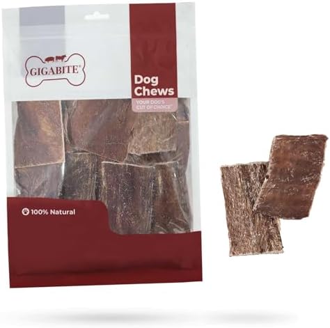 Best Pet Supplies GigaBite Beef Esophagus Dog Treats - 1-lb Bag by BestPetSuppliesLLC