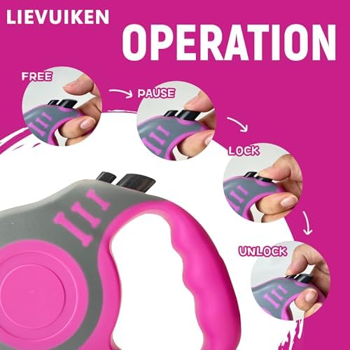 Retractable Dog Leash Automatic Telescopic Tractor Dog Tape - Image 5