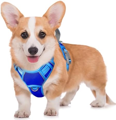 BARKBAY Dog Harness for Medium Sized Dog No Pull Dog Vest ID Tag Pocket by BARKBAY