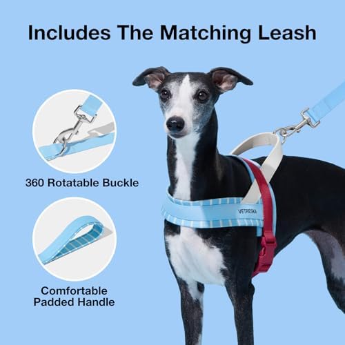 VETRESKA Dog Harness Small Sized Dog, Adjustable No Choke Puppy Harness XS - Image 3