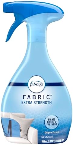 Febreze Fabric Spray Air Freshener, Odor-Fighting Fabric Refresher, Sneaker Balls Alternative, Couch Cleaner, Linen Spray, Multi-Use, Extra Strength Scent, 23.6 fl oz (Pack of 2) - Image 7