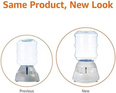 Amazon Basics Gravity Pet Water Dispenser for Cat and Dog, Easy to Clean, 135.3fl.oz Capacity, Small (Pack of 4) - Image 3