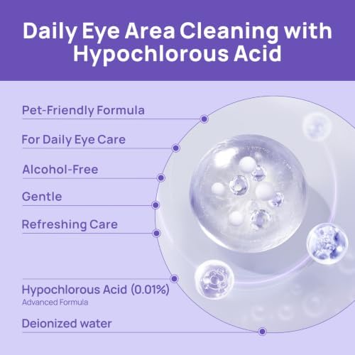 HICC PET Eye Area Cleansing Liquid for Dogs & Cats - Image 3