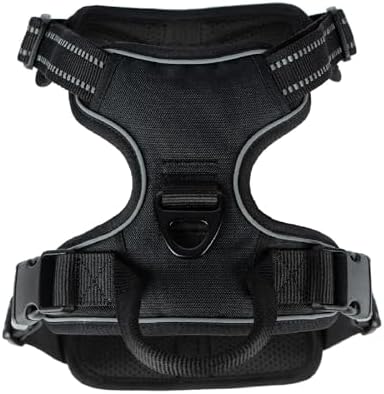 Voyager Dual Attachment No Pull Harness - Black, X-Large - Image 2