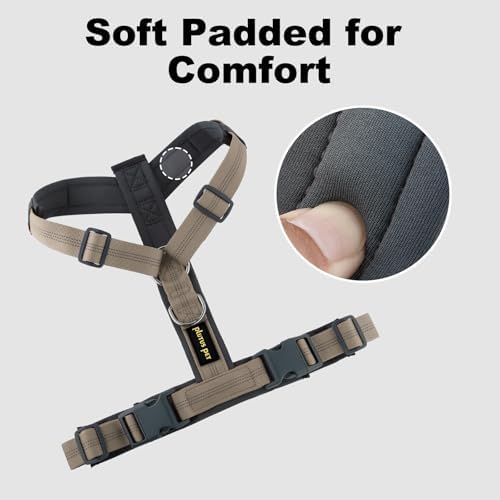 Plutus Pet No Pull Dog Harness, Adjustable Nylon Harness with Soft Padding - Image 3