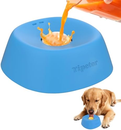 Yipetor Dog Lick Bowl, Rolled Ball-in Slow Feeder Enrichment Puzzle Toys by WelcometoYipetor