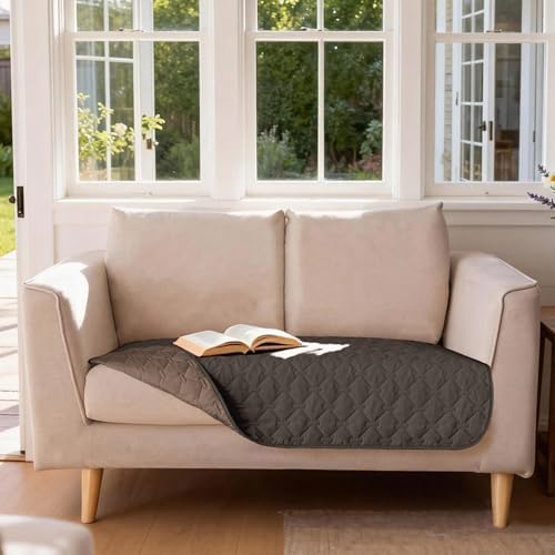 gogobunny Waterproof Loveseat Cover, Reversible Dog Cat Blanket for Couch - Image 4