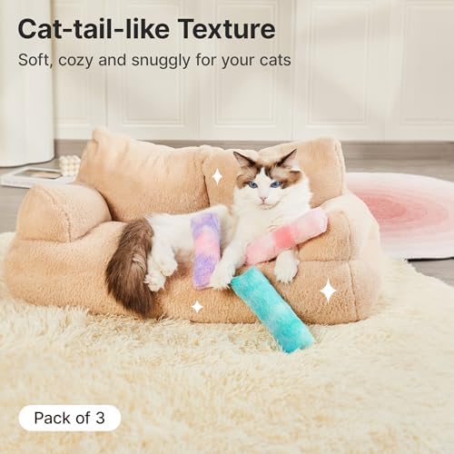 Potaroma Cat Toys Pillows, 3 Pcs, Catnip Inside, Interactive Indoor Fun - Image 6