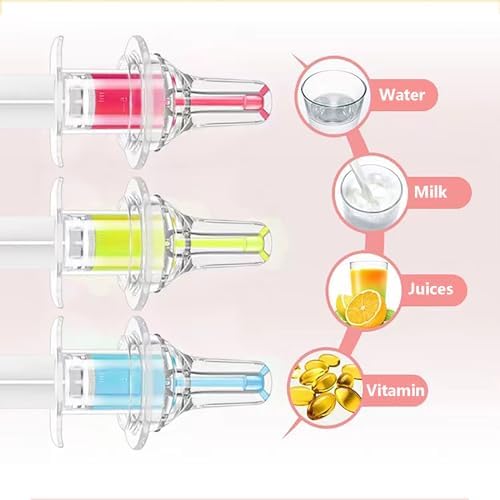 Pet Liquid Feeding Kit Pet Feeding Syringe Soft Tip, Cat Dog Syringe Bottles for Pet Feeding,Pet Medical Feeding Dispenser Tool (White) - Image 5