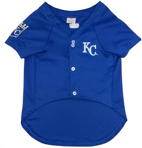 Official MLB Kansas City Royals Pet Jersey for Dogs & Cats, Size Large - Stylish Baseball Jersey for Your Furry Fan- Show Off Team Spirit with The Perfect Fan Apparel Gear for Pet, Dog & Cat - Image 2