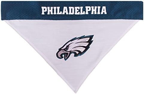 Pets First NFL Philadelphia Eagles Reversible Bandana Size XX-Large for Dogs & Cats. 2 Sided Sports Bandana, Premium Embroidery Team Logo, Many NFL Teams Available - Image 3