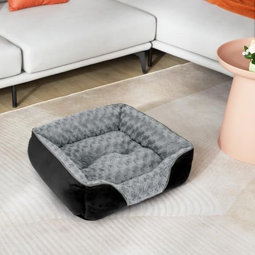 INVENHO X-Large Dog Bed Rectangle Washable Orthopedic Soft Calming Sleeping Durable Pet Cuddler with Anti-Slip Bottom - Image 7