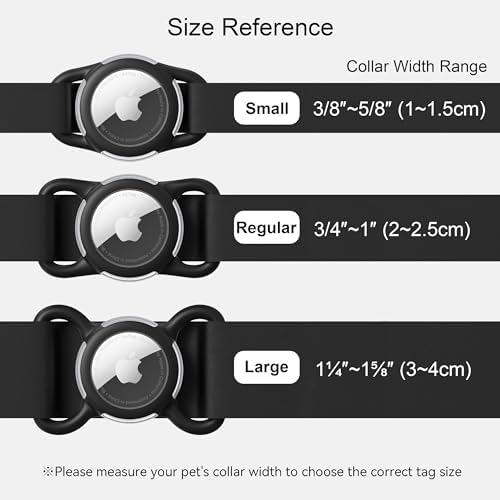 Waterproof AirTag Holder for Dog Collar, Soft Slide-On Dog AirTag Holder - Image 4