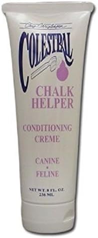Chris Christensen Colestral Chalk Helper Conditioning Crème for Dogs Beards, Cheeks, and Chest, Groom Like a Professional, Restores Moisture, 8 oz Tube - Image 4