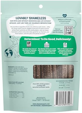 Shameless Pets Dental Treats for Dogs, A Cluck A Day - with Digestive Support for Teeth Cleaning & Fresh Breath - Dog Bones Dental Chews Free from Grain, Corn & Soy - Image 2
