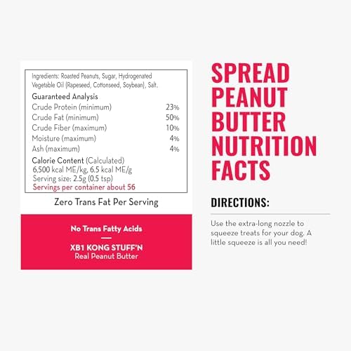 KONG Stuff'N Dog Treat Paste, Peanut Butter and Sweet Potato, 5 oz Each - Image 5