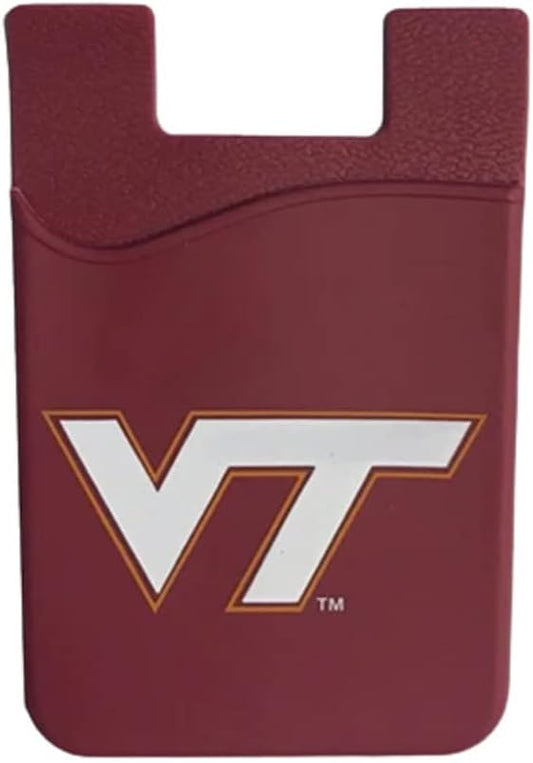 Desden Virginia Tech Solid Cell Phone Card Holder or Wallet by Desden