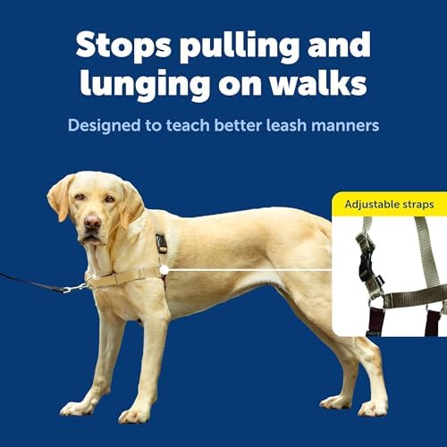 PetSafe Easy Walk Harness, No Pull Dog Harness, Fawn, Large - Image 3