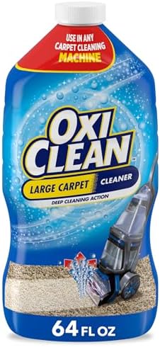 OxiClean Large Carpet Cleaner Liquid Solution, 64 fl oz by OxiClean