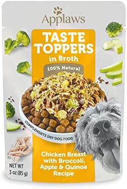 Applaws Taste Toppers Chicken in Broth Wet Dog Food 12-Pack 3 oz Pouches by Applaws