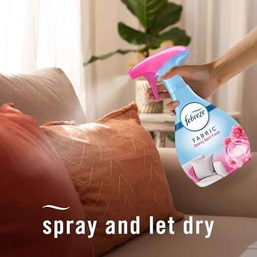 Febreze Fabric Spray Air Freshener, Odor-Fighting Fabric Refresher, Sneaker Balls Alternative, Couch Cleaner, Linen Spray, Multi-Use, Downy April Fresh Scent, 23.6 fl oz - Image 7