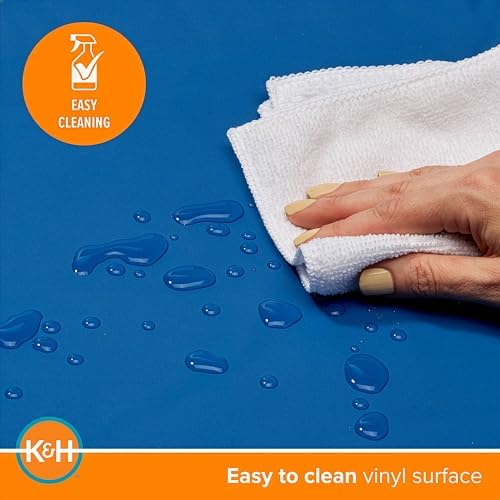 K&H Dog Cooling Mat, Coolin' Pet Pad - X-Large 38x27in Chill Blue - Image 4