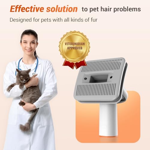 Afloia Dog Brush Vacuum Attachment for Dogs and Cats - Image 4
