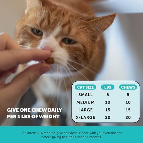 Pet Honesty Vet Backed Cat Calming & Anxiety Relief Chews, Chicken, 900ct - Image 6