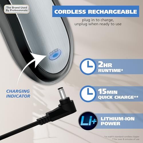 Wahl USA Lithium-Ion Pro Series Heavy Duty Cordless Animal Clippers - Image 6